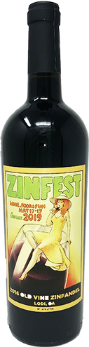 2019 Zinfest Commemorative Wine